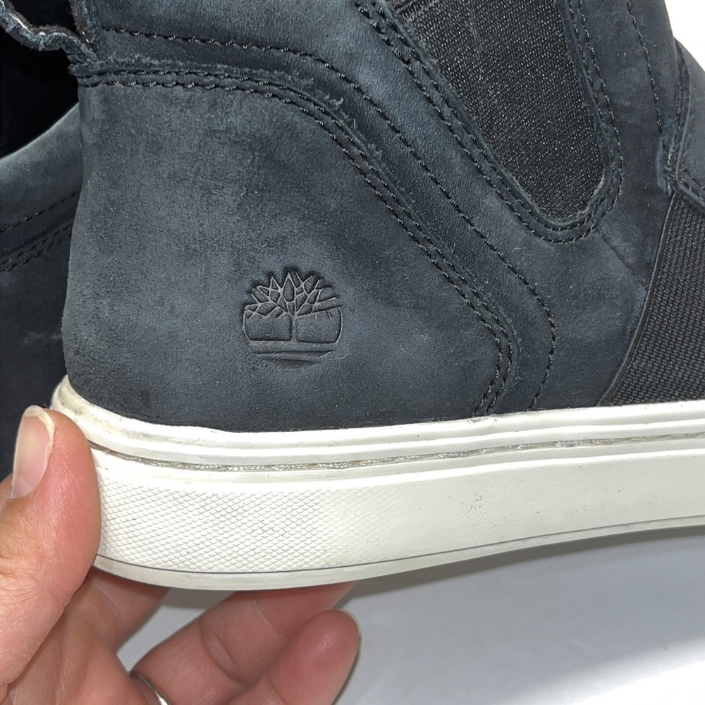 Timberland Womens Londyn Chelsea‎ High Top Pull On Sneaker Boots Sz 6.5 Black - Picture 10 of 15